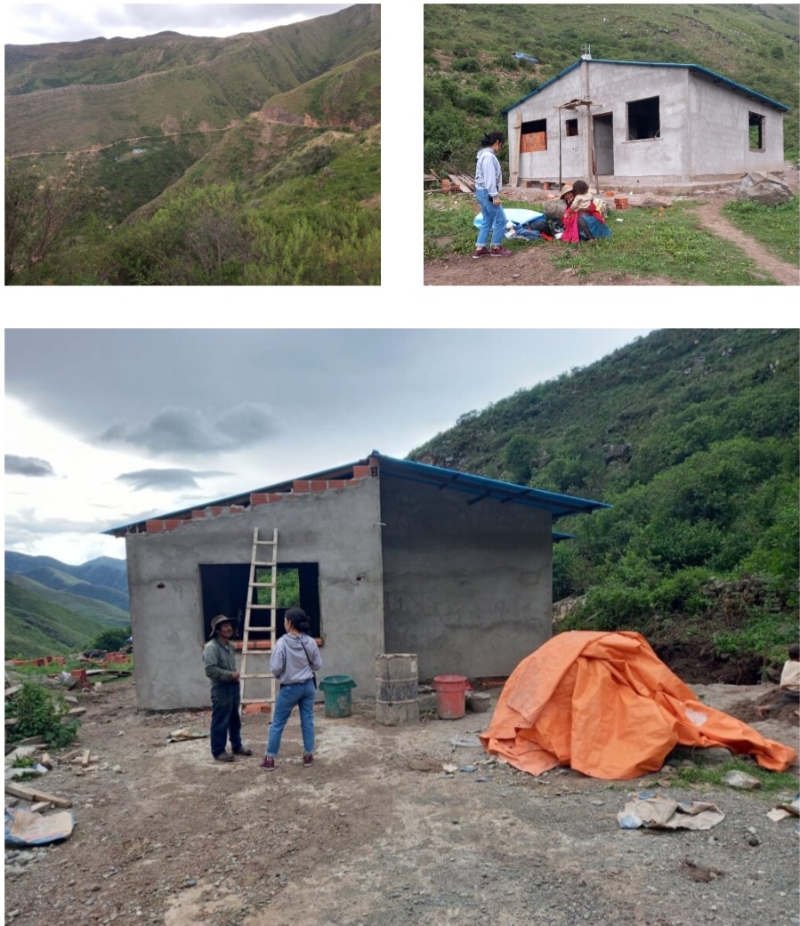 Familia de ‘discapacitados’ pasa de vivir entre las piedras a  una casa de ladrillo y cemento