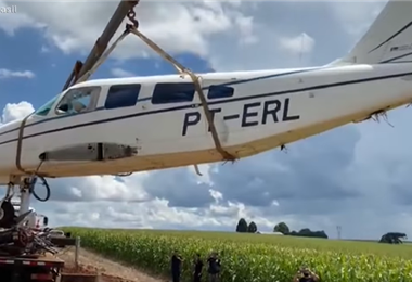 En Brasil desbaratan una red de narcoavionetas que trasladaba cocaína desde Bolivia