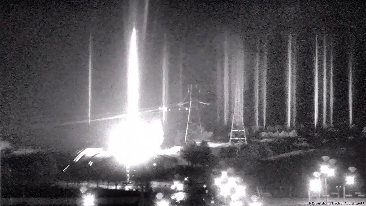Incendio en una planta nuclear de Ucrania tras ataque de fuerzas rusas