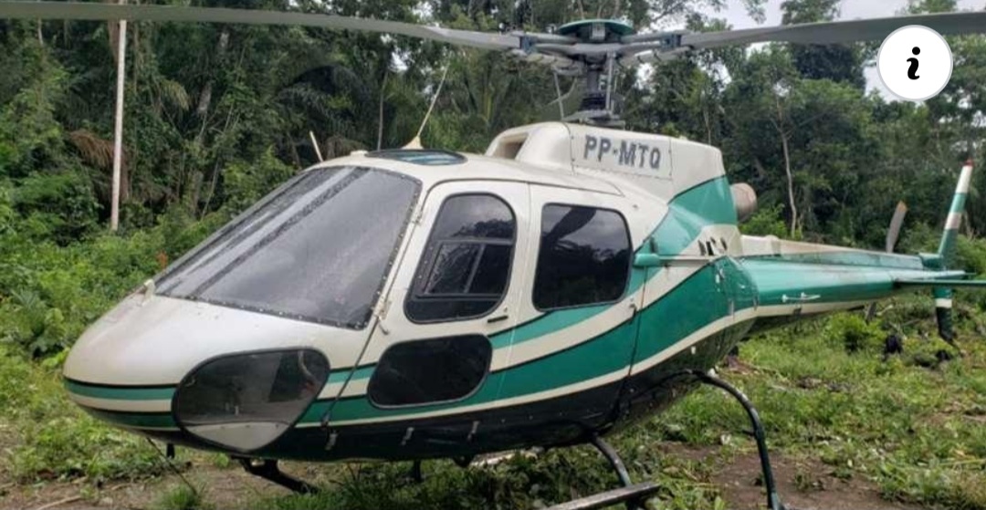 Dos extranjeros y dos helicópteros fueron hallados cerca de laboratorio de droga en Beni