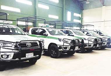 Policía potosina recibió vehículos “reparados” como si fuesen nuevos