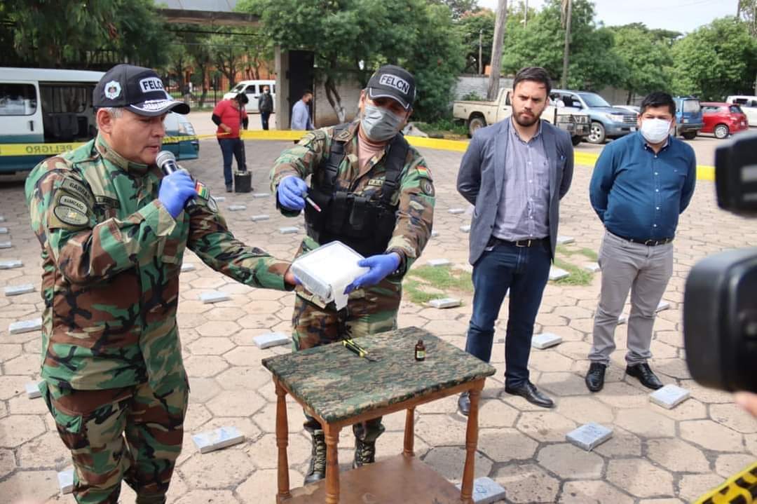 Santa Cruz: Operativo antidroga en Santa Cruz logra la aprehensión de dos personas