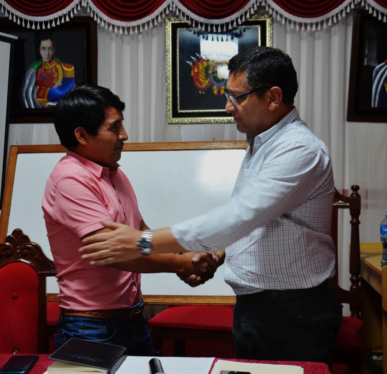 Gobernadores de Tarija y Chuquisaca acuerdan trabajo conjunto en materia de hidrocarburos