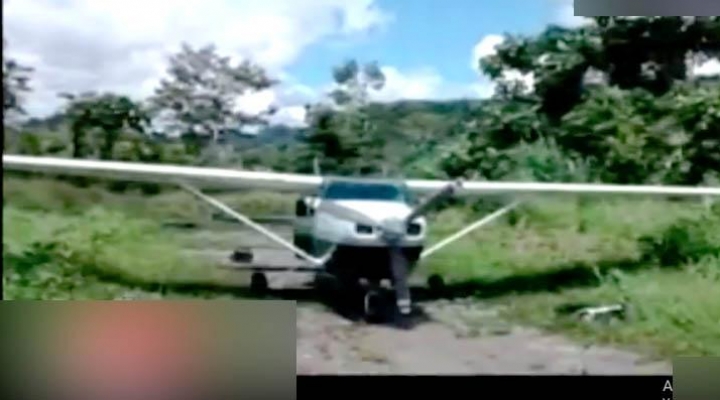FELCN secuestra dos avionetas en un operativo en Santa Cruz