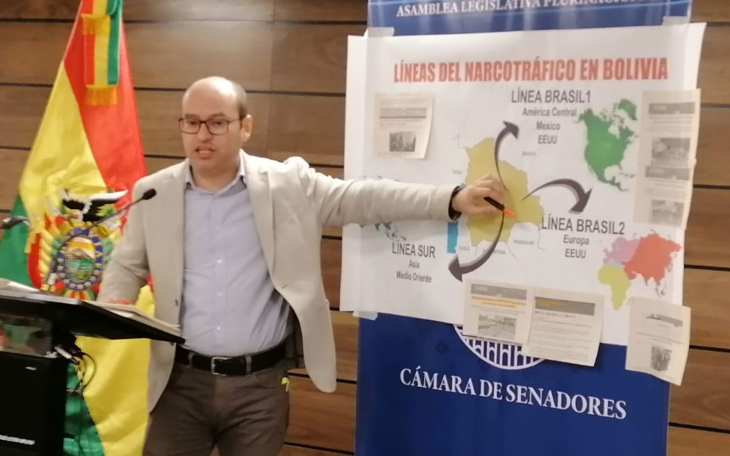 Bazán identifica tres líneas de narcotráfico con protección policial y desafía al Ministro a desmantelarlas o le preste el cargo