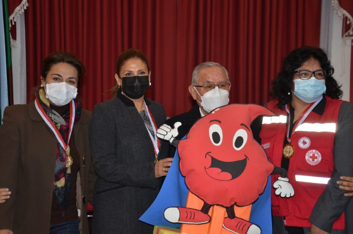 Gobernación de Tarija reconoció a los donantes de sangre voluntarios