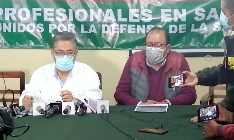 Médicos anuncian el paro de 72 horas para la próxima semana