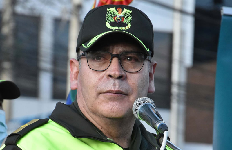 ‘La Policía no arma ningún caso’: Comandante responde a diputado del MAS