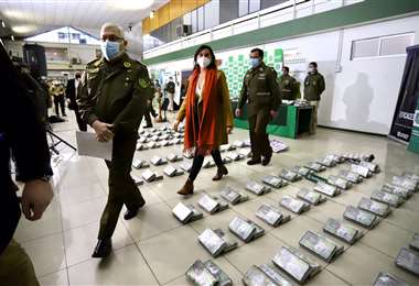 Chile realiza la mayor incautación de droga procedente de Bolivia en lo que va del año