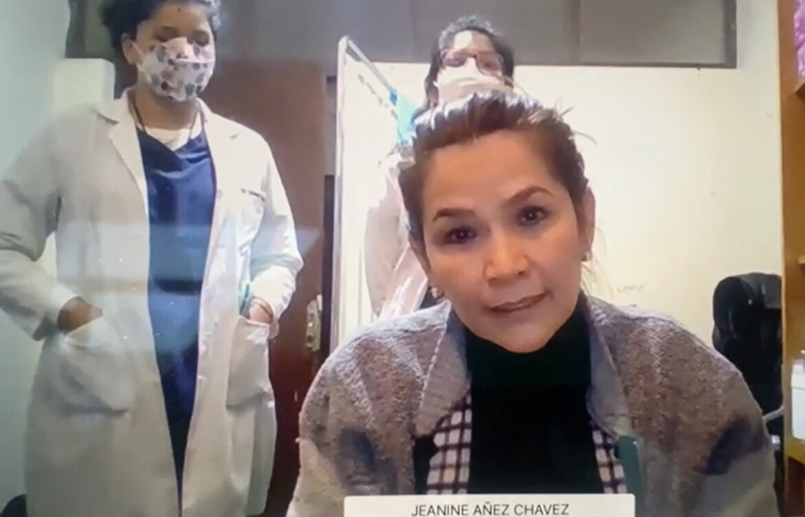 Añez demanda a la presidenta de la CIDH pronunciarse sobre la vulneración de sus derechos