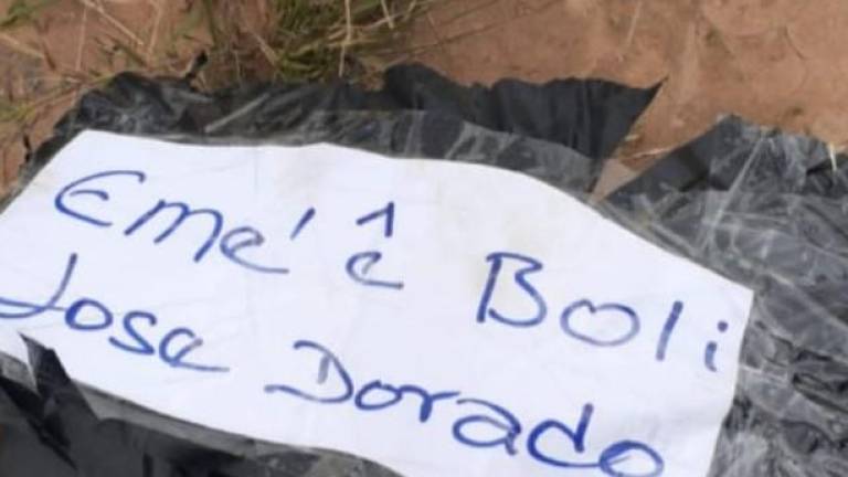 Hallan en Paraguay un cuerpo con una nota que dice “José Dorado”