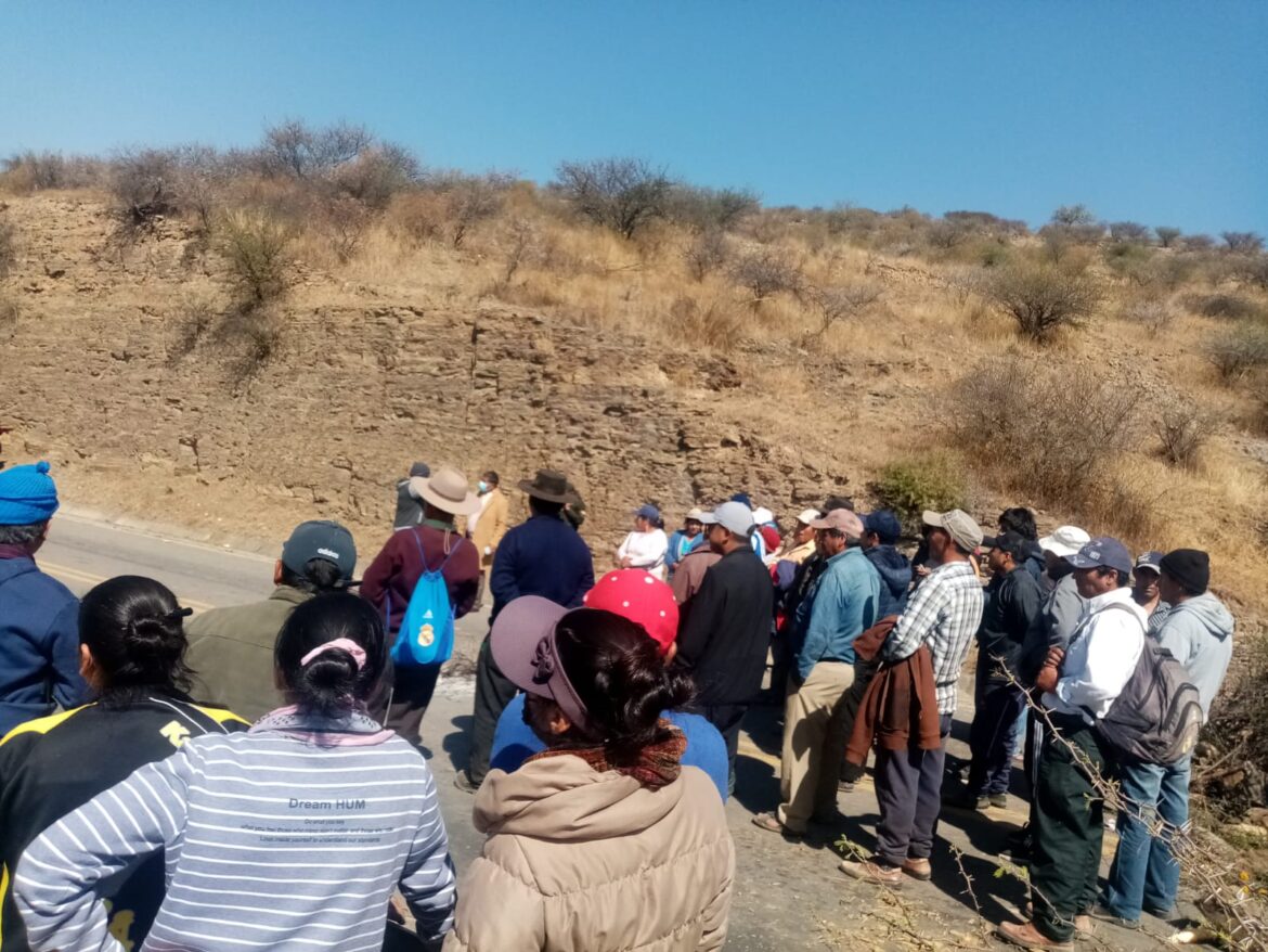 Alcalde de San Lorenzo afirma que loteadores están detrás de las movilizaciones de comunarios de Lajas
