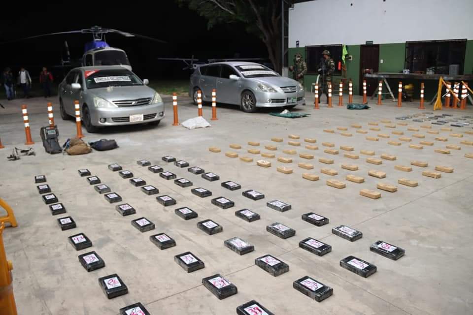 Operativos en Santa Cruz logran afectar en más de $us 1 millón al narcotráfico