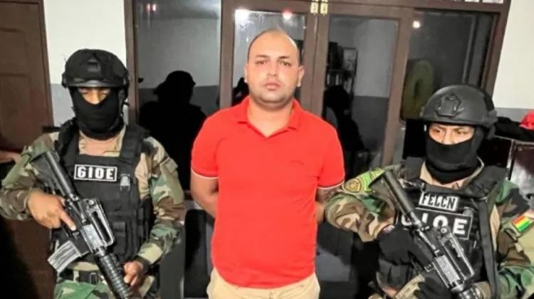 Aprehenden a presunto familiar de Misael Nallar en Santa Cruz de la Sierra