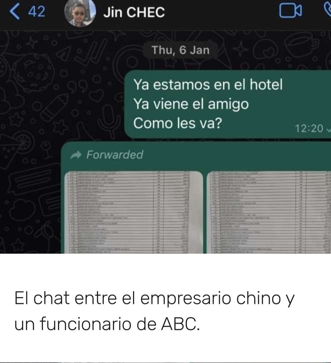 Denuncian que coima fue cobrada por el presidente de ABC y por su hermana