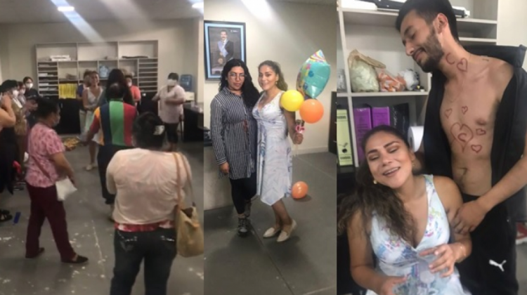 Denuncian fiesta de cumpleaños con strippers al interior de la Alcaldía de Cochabamba