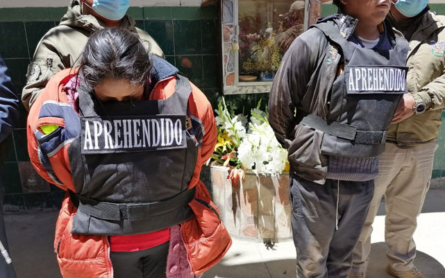Envían a la cárcel a pareja acusada por la muerte de un niño durante un atraco en El Alto