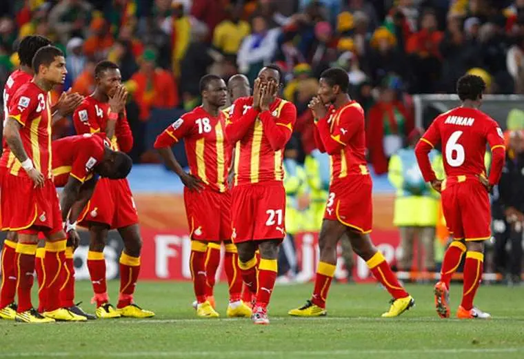 ¡Insólito! Ghana olvidó las camisetas para el Mundial