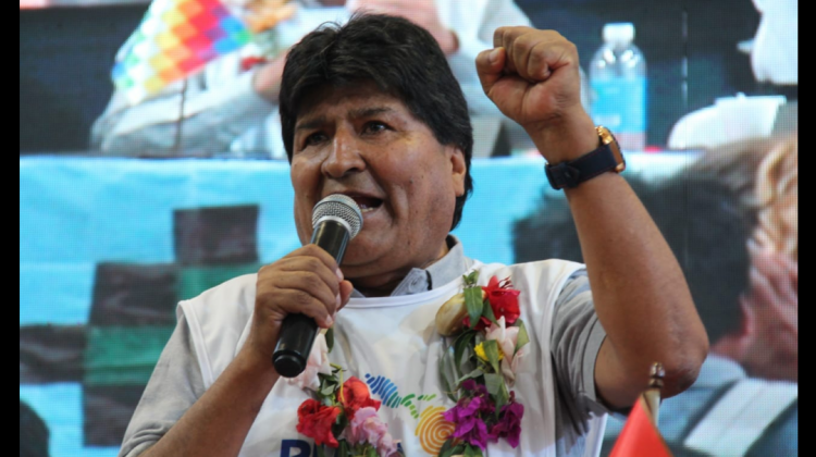 Evo no cree que haya golpe de Estado y pide a Arce no magnificar el conflicto por el censo