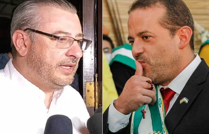Fiscalía del Chuquisaca admite denuncia contra Camacho y Calvo