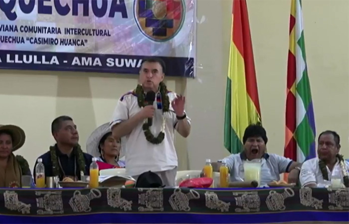 Exministro de Evo ve ‘liwi liwis’ en el gobierno e insta a mandar preso a Camacho a Chonchocoro