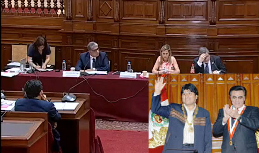 Comisión del Congreso peruano decide retirar una condecoración a Evo Morales