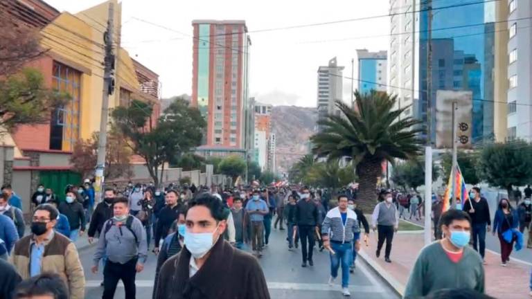 Identifican en ataques a marchistas a funcionarios y “guerreros” del MAS