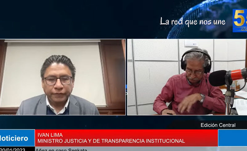 ‘No estamos contentos’, dice Lima sobre el juez con ‘malos antecedentes’ que definirá situación de Añez