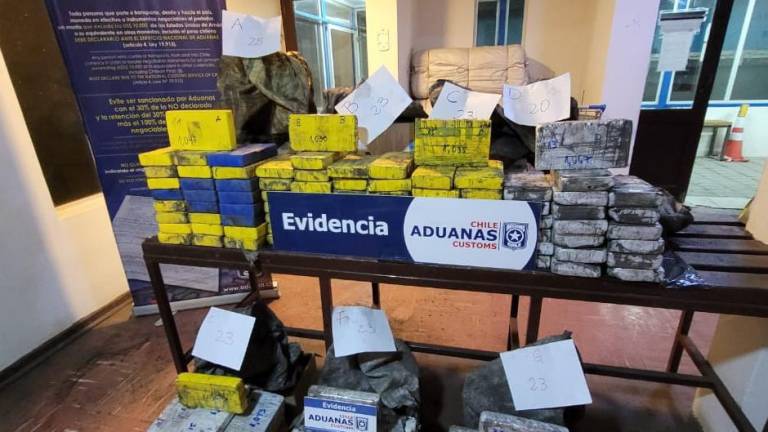 Aduana chilena detecta cocaína valuada en $us 4 millones en camión con zinc que salió de Potosí
