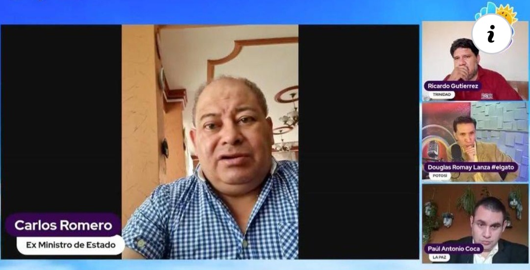 Romero: “Gobierno de Arce es corrupto»
