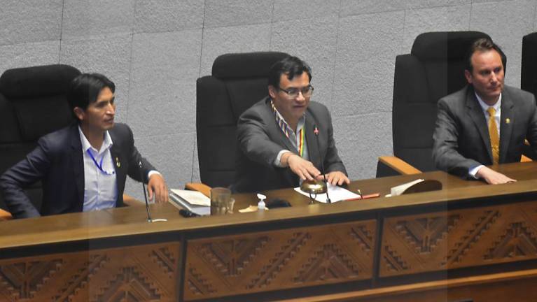 En medio de un escándalo, presidente de Diputados da por aprobada ley que permite vender el oro del BCB