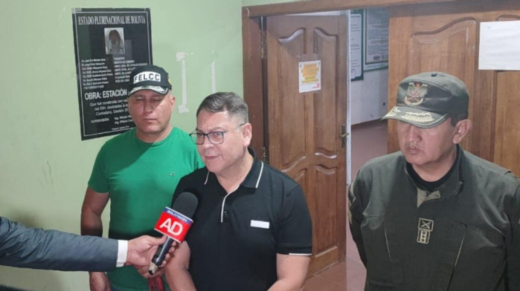 Aguilera dice que el secuestro en Yapacaní está esclarecido, pero no encontraron a la víctima