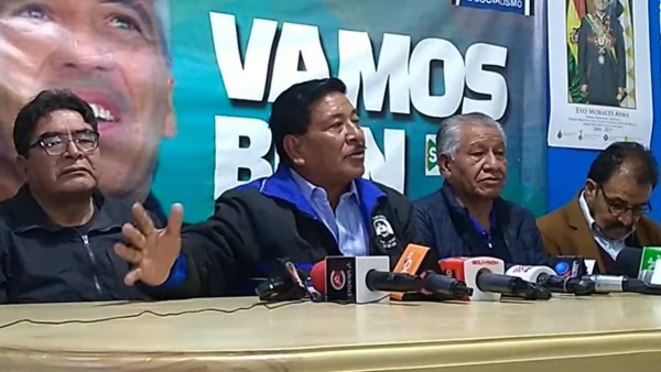 El MAS no invitará a su congreso a dirigencias “arcistas” de la Csutcb e interculturales