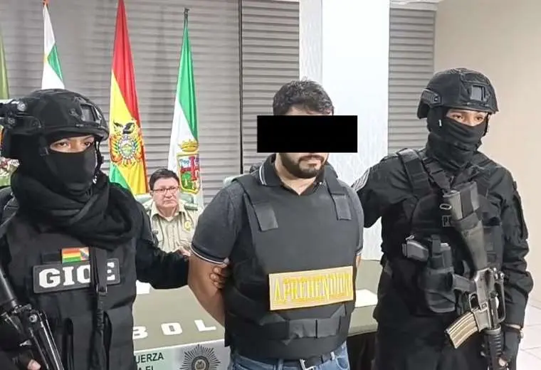 Capturan a uno de los “líderes” de organización criminal que envió 440 kilos de cocaína desde Bolivia hasta Polonia