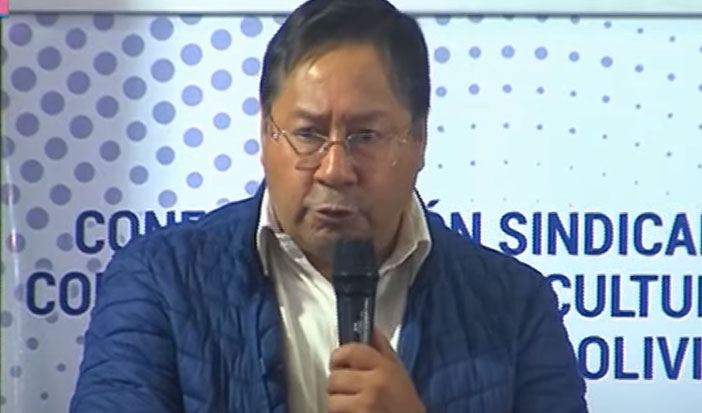 Arce denuncia que la economía boliviana enfrenta “un boicot” de “gente que se dice de izquierda”
