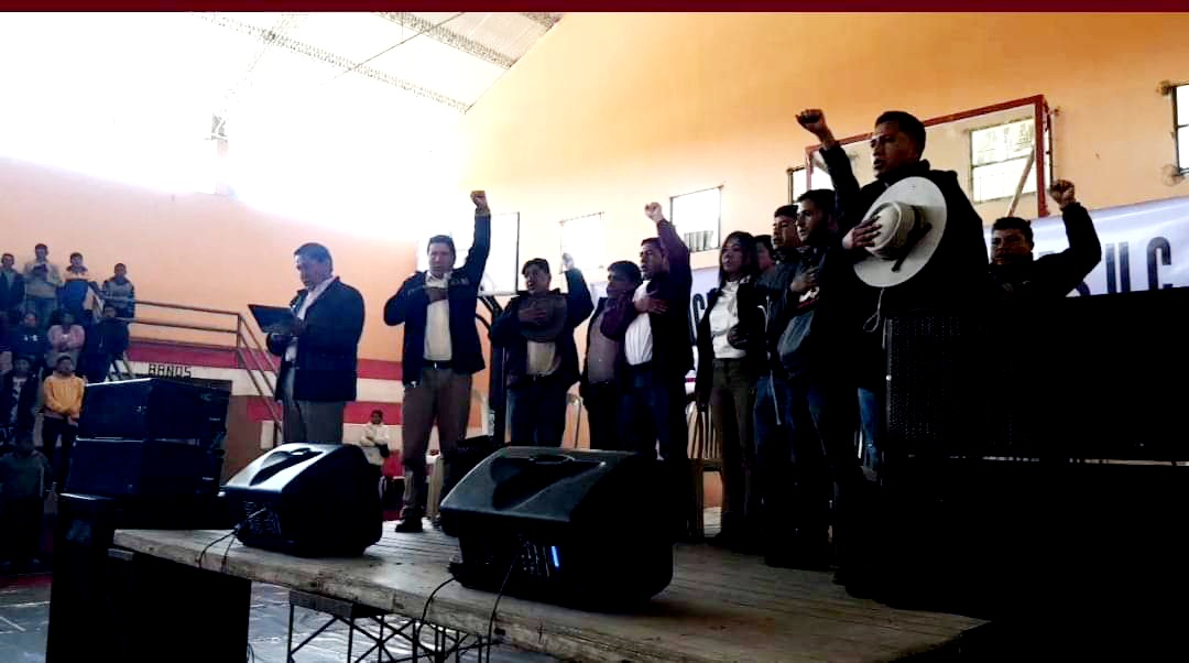 Tomas Velásquez es electo como ejecutivo de la FSUCCT paralela
