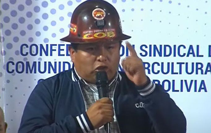 Huarachi responde a Evo: ‘¿Quién es el peor traidor? ¿Acaso no es el que abandona a su pueblo?’