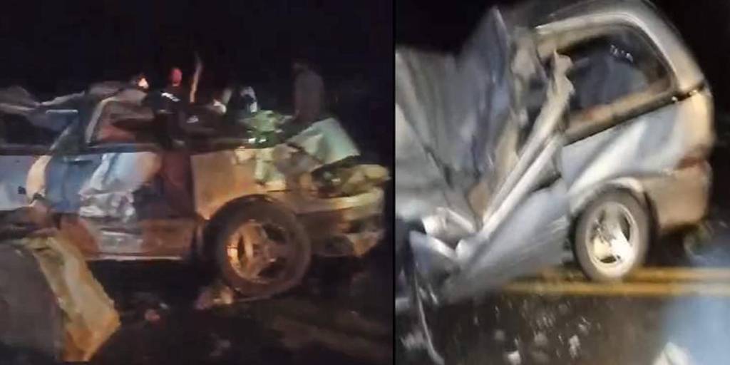 Dos muertos tras caer sobre un vehículo una enorme roca en la carretera Cochabamba – Santa Cruz