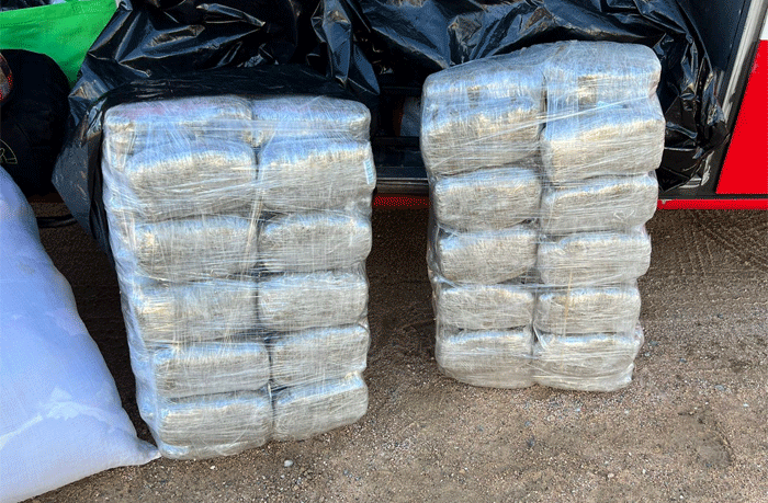Buscaban al prófugo Marset y encuentran 18 paquetes de marihuana