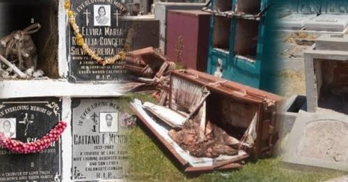 Ni los muertos descansan en paz en Oruro