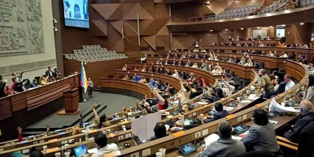 Se instala la sesión de la Asamblea Plurinacional para abordar el PGE reformulado