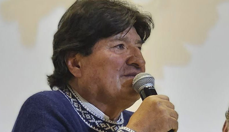 Evo denuncia que había un plan para detenerlo este jueves, pero fue abortado