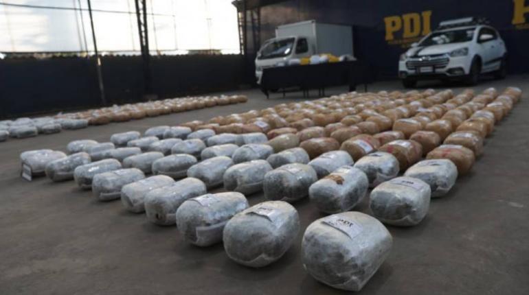 Incautan en Chile más de 1 tonelada y media de droga que salió desde Bolivia