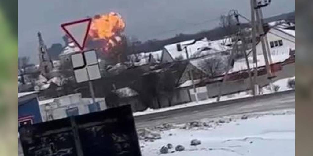 Confirman la muerte de los 74 ocupantes del avión militar ruso estrellado que llevaba prisioneros de guerra