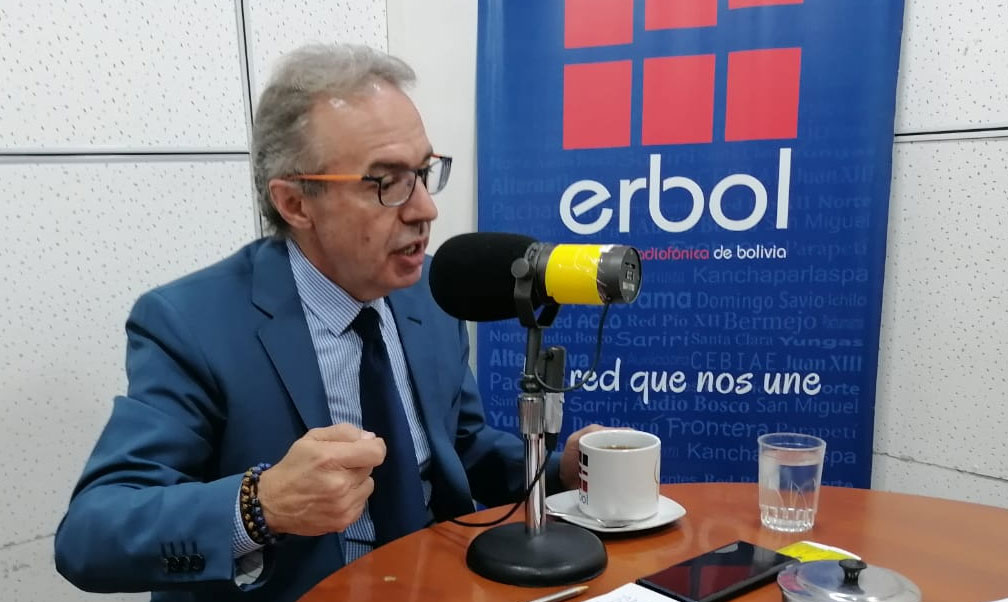 A Luis Arce le interesaría repostular si es determinación de las organizaciones sociales, según el Vocero