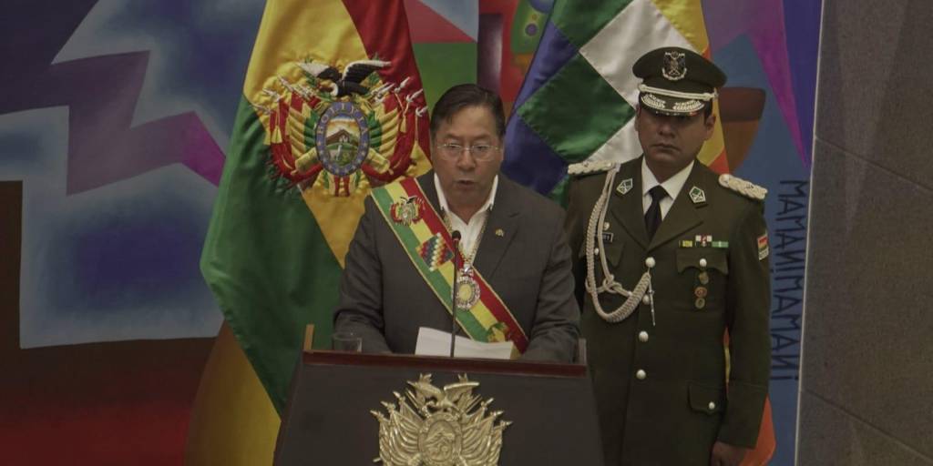 Arce denuncia en su discurso del 22 de enero que buscan acortar su mandato usando a la justicia como argumento
