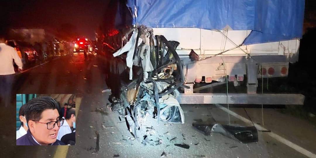 Último: Viceministro de Transporte Israel Ticona Castro, muere en accidente de tránsito en Santa Cruz