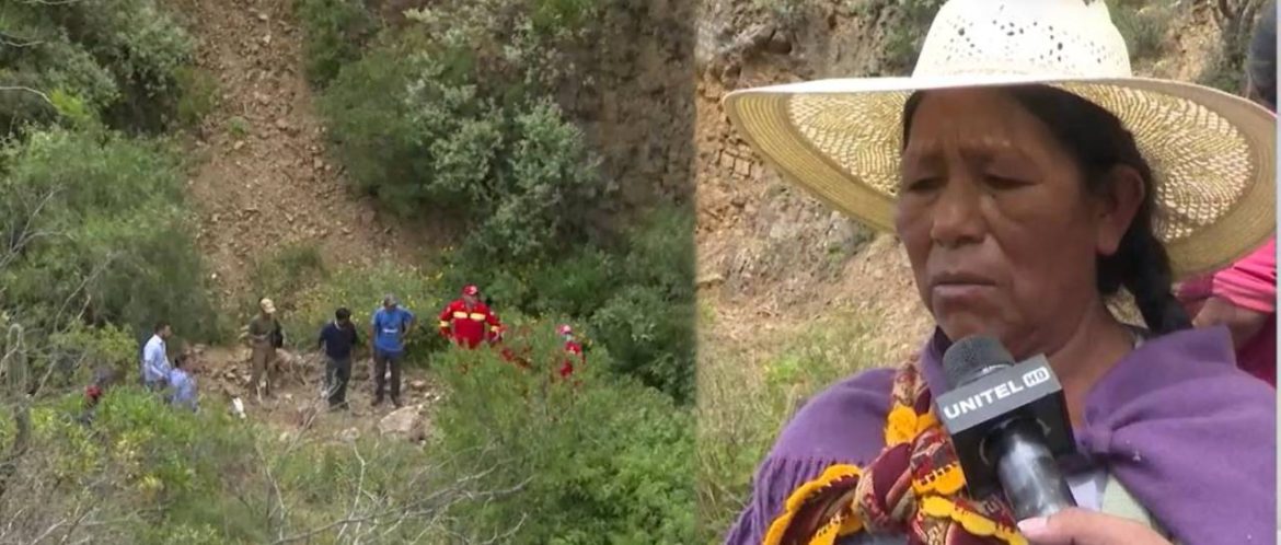 Mujer buscaba a su oveja cuando halló el cuerpo sin vida de su vecina en medio de un barranco