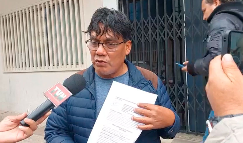 Diputado ‘evista’ lleva a Santa Cruz su denuncia penal contra el hijo del presidente