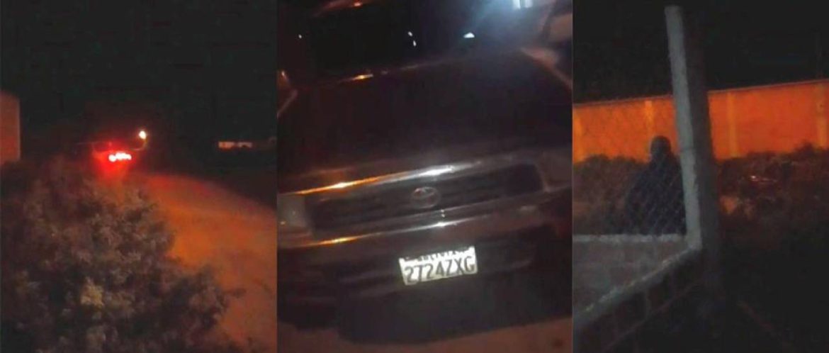 Vehículo arrolla dos motos e impacta contra un muro en Cotoca, vecinos se salvaron de ser atropellados
